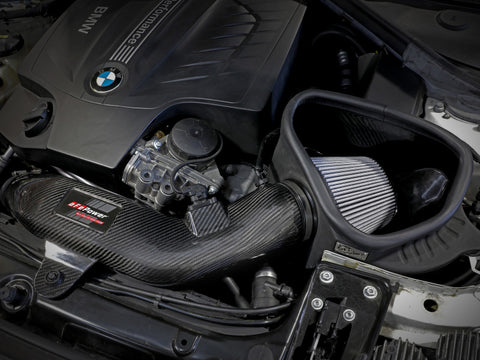 aFe Track Series Carbon Fiber Intake w/Pro DRY S Filter BMW M2 (F87) 16-18 L6-3.0L (t) N55 - 57-10004D