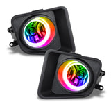 Oracle Toyota Tundra 14-18 LED Fog Halo Kit - ColorSHIFT - 1213-333