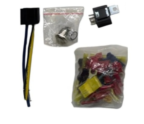 Kleinn 10 Gauge Compressor Wiring Kit/ 40A Relay/ 26 ft w/ AGU Fuse Holder - 6858