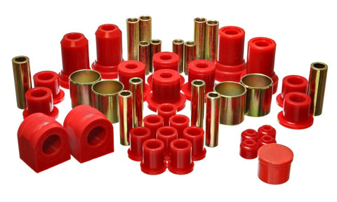Energy Suspension 04-06 Ford F150 Pickup 2WD Red Hyper-flex Master Bushing Set - 4.18125R