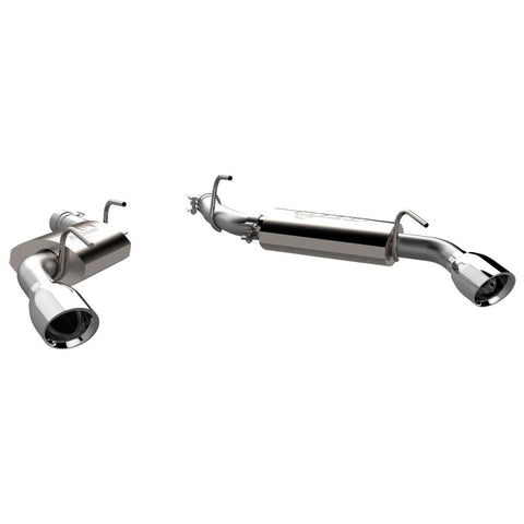 QTP 10-13 Chevrolet Camaro SS 6.2L 304SS AR3 Axle Back Exhaust w/4.5in Tips - 600110