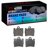 DFC 00-03 Mercedes-Benz S600 Rear 4000 Hybridynamic Brake Pads - 4000-0848-00