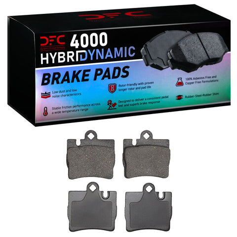 DFC 00-03 Mercedes-Benz S600 Rear 4000 Hybridynamic Brake Pads - 4000-0848-00