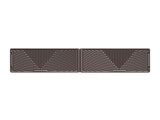 WeatherTech 2015+ Ford F-150 Rear Rubber Mats - Cocoa - W356CO