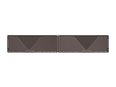 WeatherTech 2015+ Ford F-150 Rear Rubber Mats - Cocoa - W356CO