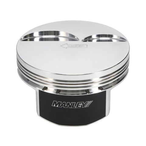Manley SB Chevy LS Series 4.010in Bore - 4.000in Stroke - 1.115in CD -4cc Dish Pistons (Set of 8) - 592610C-8