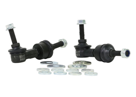 Whiteline 89-98 Nissan 240SX S13 & S14 Front Swaybar link kit-adjustable ball end links - KLC107