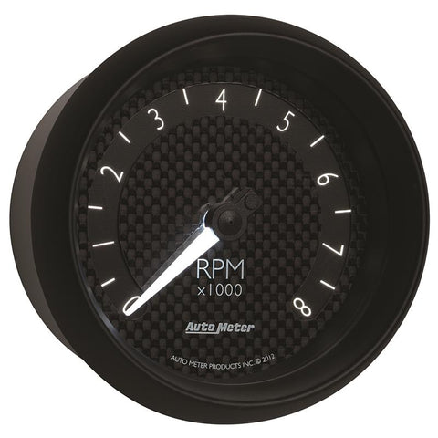 Autometer GT Series 3-3/8in In Dash 8K RPM Tachometer - 8097
