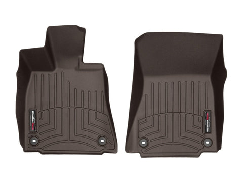 WeatherTech 2014+ Lexus IS Front FloorLiner - Cocoa - 476241