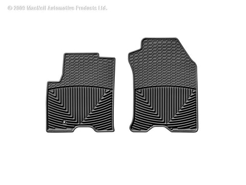 WeatherTech 09-11 Ford Focus Front Rubber Mats - Black - W98