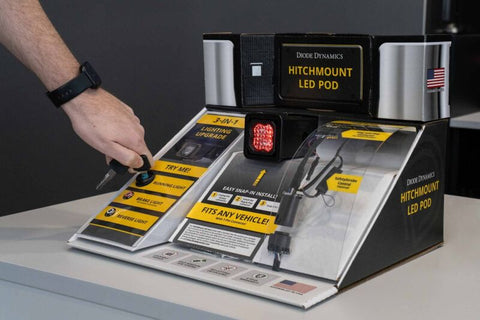 Diode Dynamics Stage Series Hitch Mount POP Countertop Display - XM0205