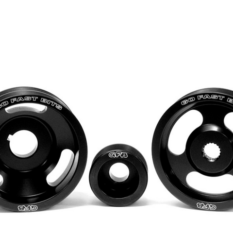 GFB 94-98 Subaru WRX Light-Weight Engine Pulley (Crank/Alternator/Power Steering Pulleys/Belts inc) - 2003