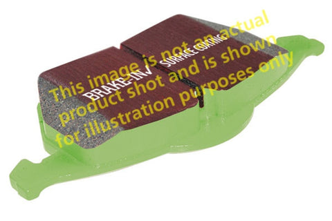 EBC 12+ Audi Q5 2.0 Turbo (Brembo) Greenstuff Front Brake Pads - DP22168