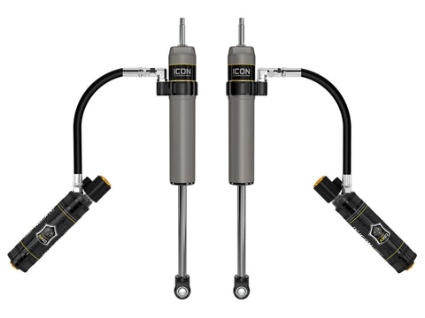 ICON 2025 Toyota 4Runner 2.5 Aluminum RR Series Rear Shock Absorbers w/ CDEV - 0-3in Lift - 57872EP