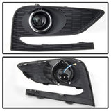 Spyder 17-18 Chevrolet Cruze OEM Fog Lights w/Universal Switch- Clear (FL-CCRZ2016-C) - 9040900