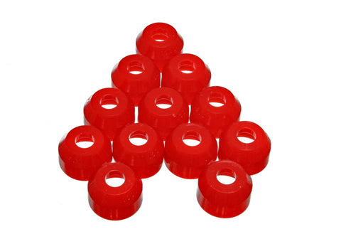Energy Suspension Tie Rod End Boot O.E.-Box Of 12 - Red - 9.13107R
