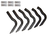 Lund 05-12 Dodge Dakota Quad Cab EZ Running Board Mounting Bracket Kit - Brite - 300057