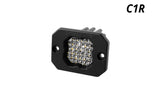 Diode Dynamics Stage Series C1R - White Flood Flush Mount LED Pod (one) - DD7427S