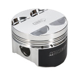 Manley 16+ Nissan VR30DDTT 86mm Bore 10:1 CR -3.5cc Dome Flat Top E/D Piston w/ Rings (SINGLE) - 642EGR1-1