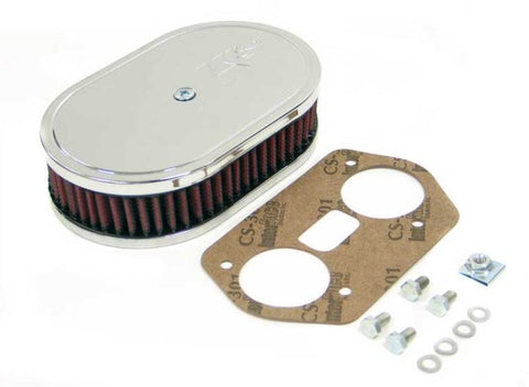 K&N Custom Racing Air Filter - DDO 7in x 4 1/2 Oval 1 3/4in H - 56-1160