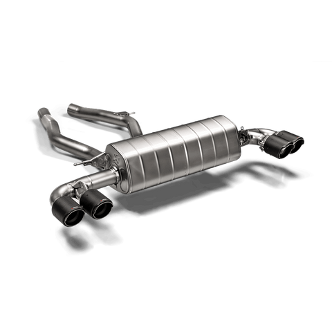 Akrapovic 2019 BMW Z4 M40i (G29) Slip-On Line (Titanium) w/Carbon Fiber Tips - S-BM/T/9H
