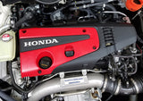 J&L 17-21 Honda Civic Type R Passenger Side Oil Separator 3.0 - Black Anodized - 3100P-B