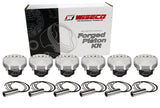 Wiseco Nissan 04 350Z VQ35 4v Domed +7cc 95.5 Piston Shelf Stock Kit - K606M955