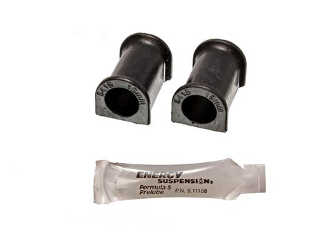 Energy Suspension 95-99 Mitsubishi Eclipse FWD/AWD Black 18mm Front Sway Bar Bushings - 5.5132G