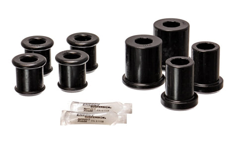 Energy Suspension 04-09 Cadillac XLR/XLR-V / 97-12 Corvette Black Front End C/A Bushing Set - 3.3176G