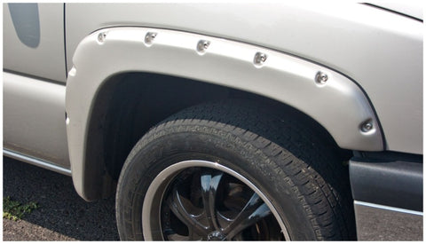 Bushwacker 03-06 Chevy Avalanche 1500 Pocket Style Flares 4pc w/out Body Hardware - Black - 40948-02