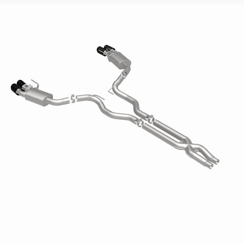 MagnaFlow Cat-Back 2016 Ford Mustang Shelby GT350/GT350R 5.2L V8 Carbon Fiber Tips - 19299