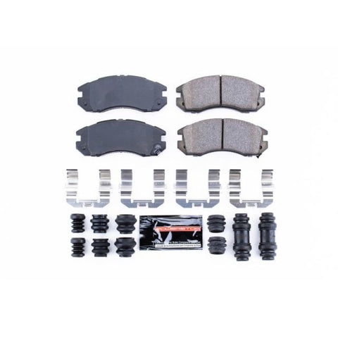 Power Stop 93-96 Subaru Impreza Front Z23 Evolution Sport Brake Pads w/Hardware - Z23-470