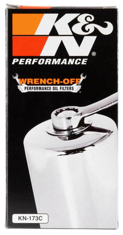 K&N Oil Filter 80-98 Harley-Davidson FXB/FXD?FXDB/FXDC/FXDL/FXDS/FXDWG - 3in OD x 5.969in Height - KN-173C