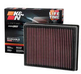 K&N 13 Ford Fusion 2.0L L4 Replacement Air Filter - 33-5000