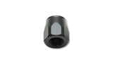 Vibrant -6AN Hose End Socket - Black - 20956