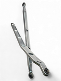 Elektric Offroad 2022+ Polaris Rzr Pro Rurbo R Billet High Clearance Radius Rods Anodized Clear - RRL610033