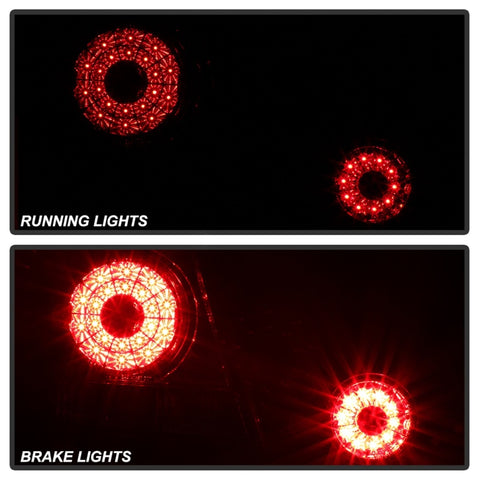 Spyder 01-03 Lexus IS300 LED Tail Lights w/Inner Trunk Lights - Smoke (ALT-YD-LIS300-LED-SET-SM) - 5085054