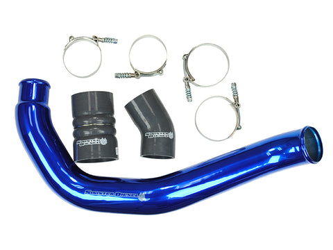 Sinister Diesel 03-07 Ford 6.0L Powerstroke Hot Side Charge Pipe - SD-INTRPIPE-6.0-HOT