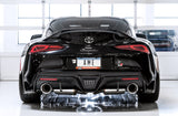 AWE Tuning 2020 Toyota Supra A90 Non-Resonated Touring Edition Exhaust - 5in Diamond Black Tips - 3020-33072