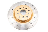 DBA 05-08 Legacy GT Front Drilled & Slotted Street Series Rotor - 2650X-10