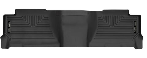 Husky Liners 2004-2006 Chevrolet Silverado 1500 Crew Cab Pickup WeatherBeater Rear Floor Mat (Black) - 14501