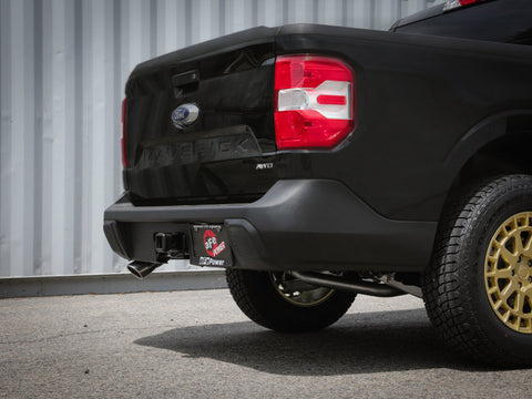 aFe 22-23 Ford Maverick EcoBoost L4 2.0L(t) Vulcan Series 2-1/2in 304 SS Cat-Back w/ Polished Tip - 49-33145-P