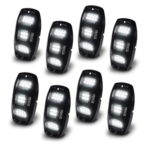 Oracle Underbody RGB+W Wheel Well Rock Light Kit - 8 PCS - ColorSHIFT - 5895-339-8