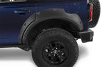 Bushwacker 2021+ Ford Bronco 4-Door Pocket Style Flares 4pc - Black - 20960-02