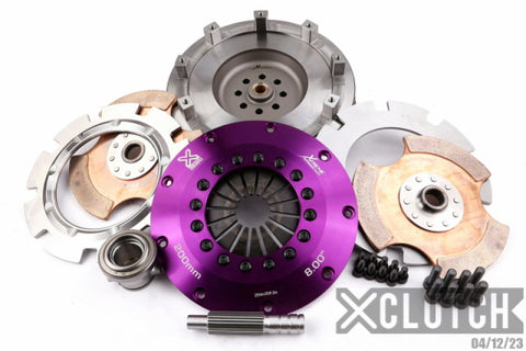 XClutch 99-02 Nissan Silvia S15 2.0L 8in Twin Solid Ceramic Clutch Kit - XKNI20522-2E