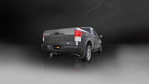 Corsa 2011-2021 -14 Toyota Tundra Double Cab/Crew Max 5.7L V8 Polished Sport Cat-Back Exhaust - 24916