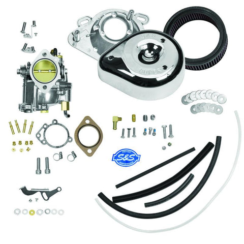 S&S Cycle 84-92 BT Super E Carburetor Kit w/o Manifold & Mounting Hardware - 11-0440