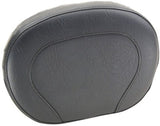 Mustang Harley Setback Vintage Sissy Bar Pad Low Medallion Style (12 inch x 9 inch) - Black - 76459