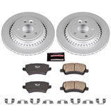 Power Stop 10-17 Volvo XC60 Rear Z23 Evolution Sport Coated Brake Kit - CRK5705