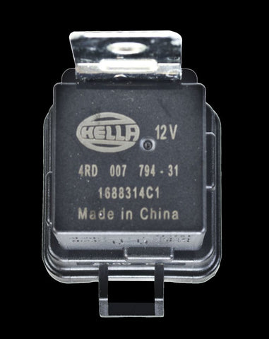 Hella 12V 20/40 Amp SPDT RES Relay with Weatherproof Bracket - Single - 007794311